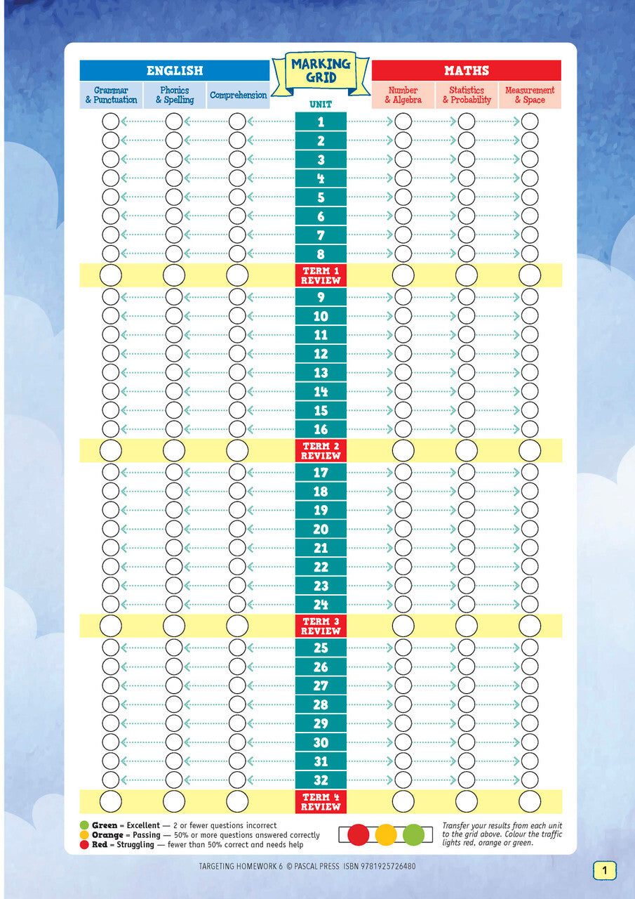 Targeting Homework Activity Book Year 6 New Edition