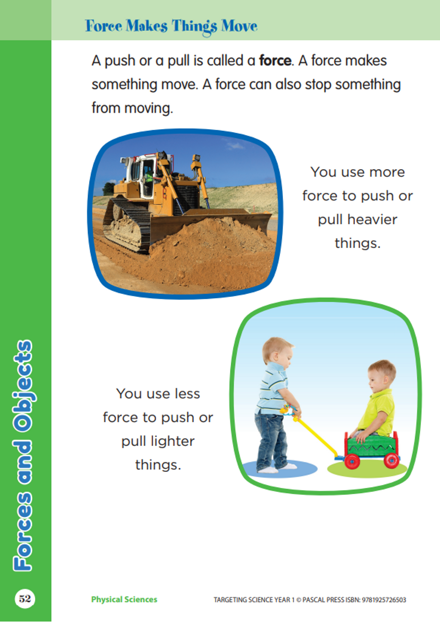 Targeting Science Year 1
