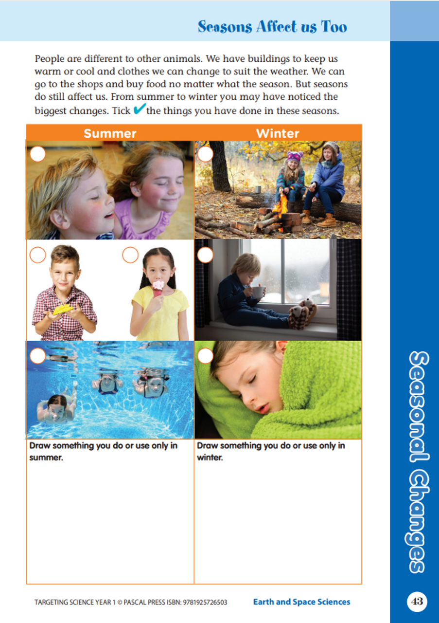 Targeting Science Year 1