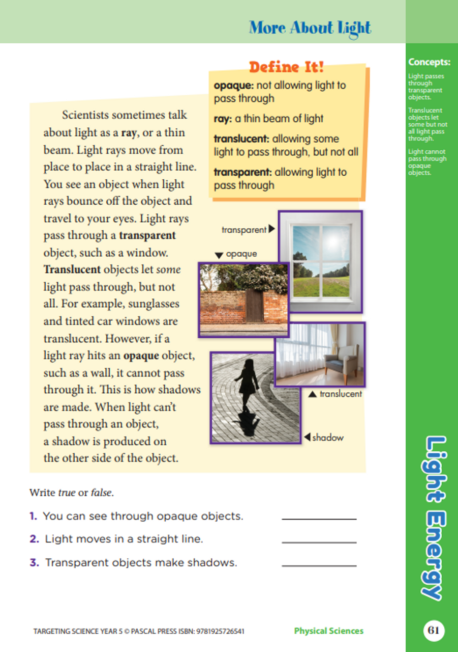 Targeting Science Year 5