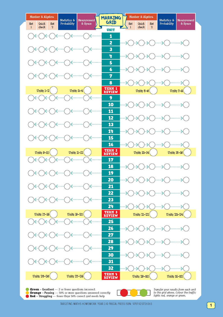 Targeting Maths Homework Year 3
