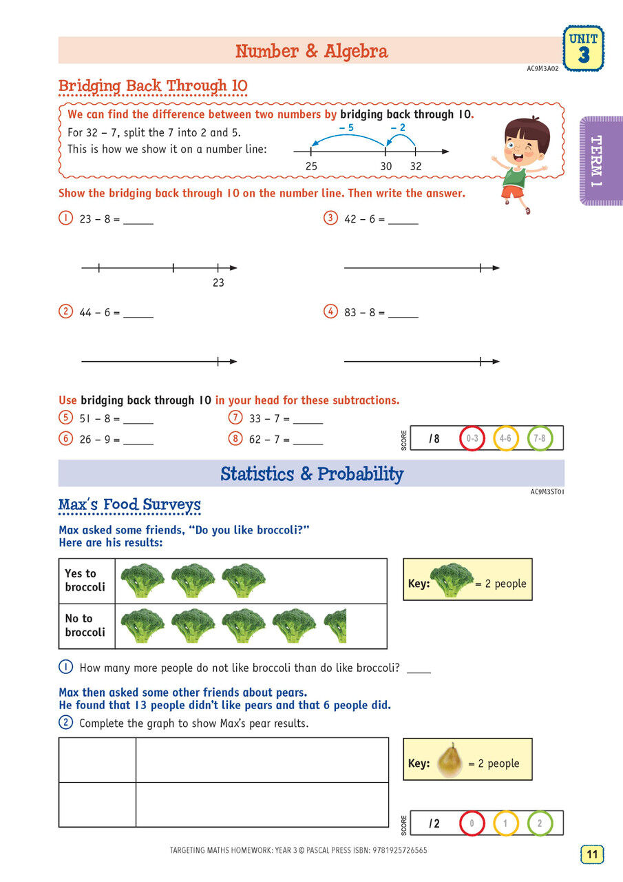 Targeting Maths Homework Year 3