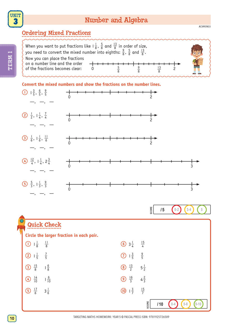 Targeting Maths Homework Year 5