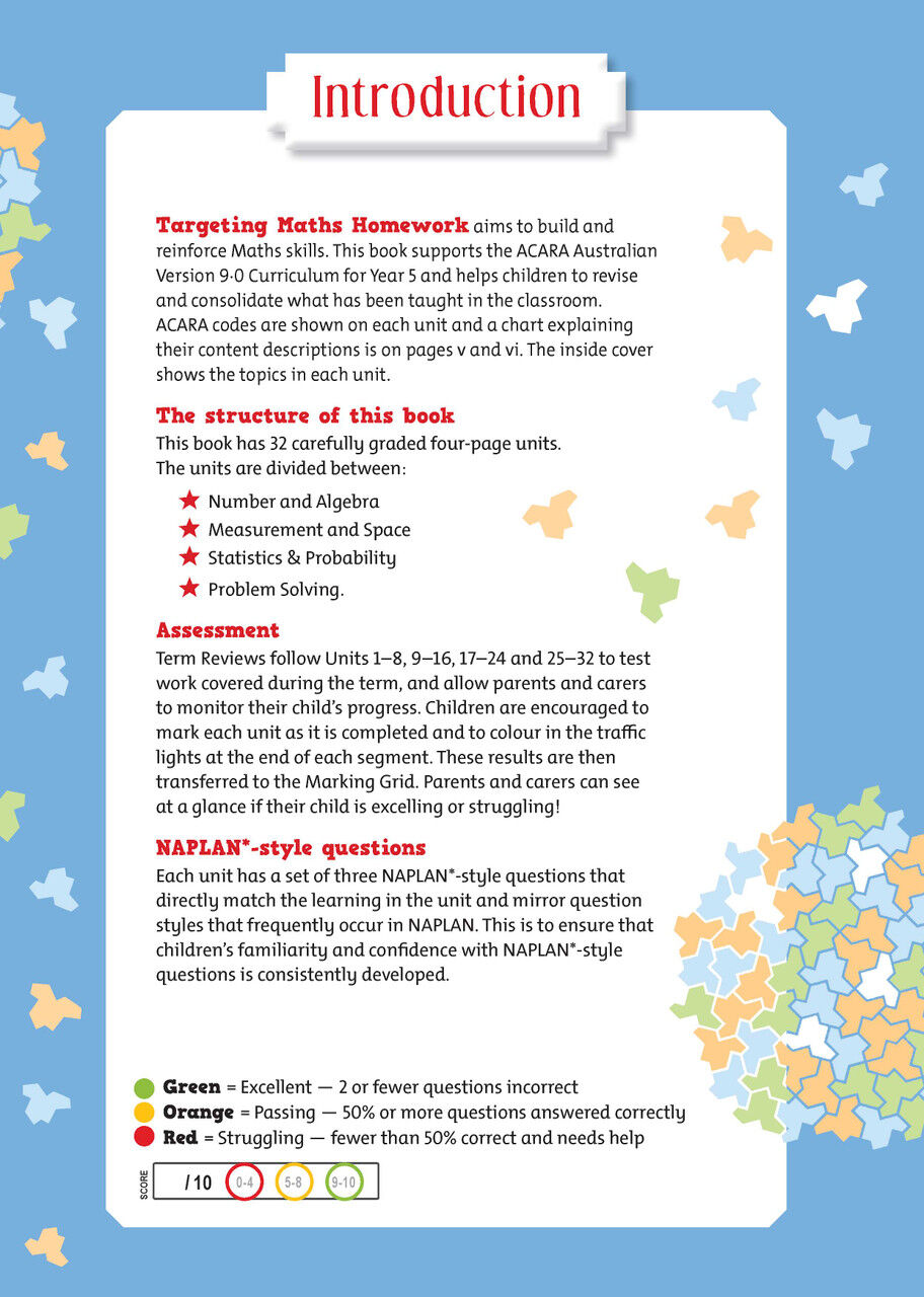 Targeting Maths Homework Year 5