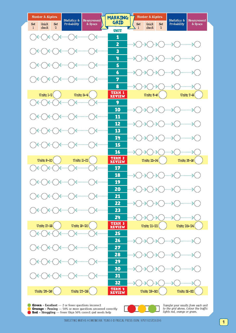 Targeting Maths Homework Year 6