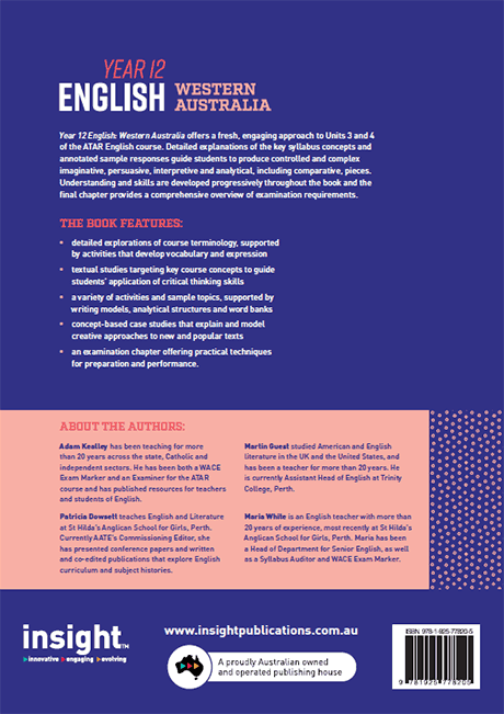 Year 12 English: Western Australia (Print & Digital)