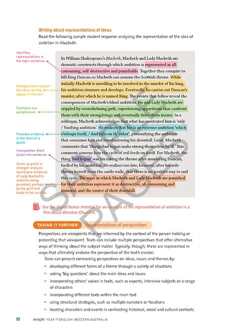 Year 11 English: Western Australia (Print & Digital)