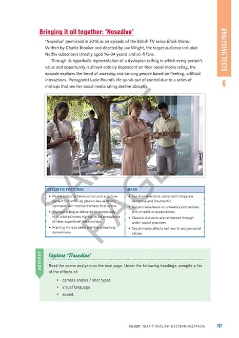 Year 11 English: Western Australia (Print & Digital)