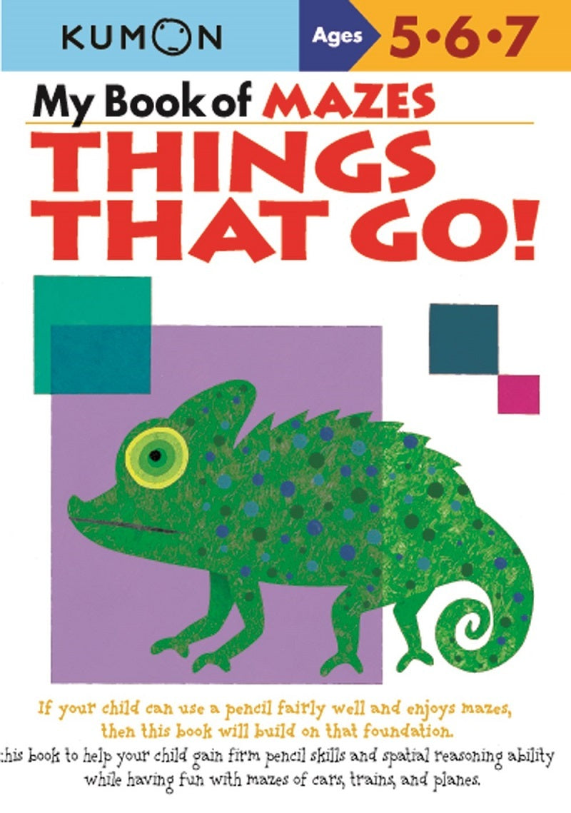 My Book of Mazes: Things that Go!