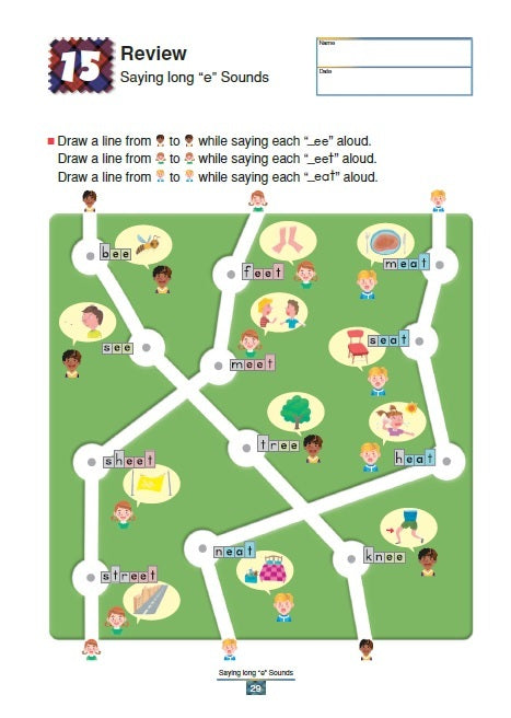 My Book of Rhyming Words: Long Vowels