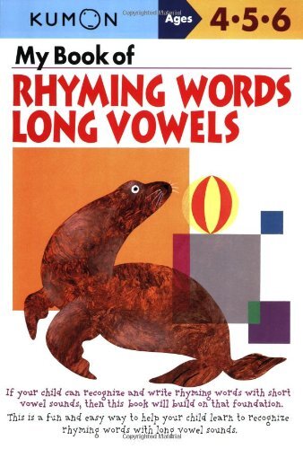My Book of Rhyming Words: Long Vowels