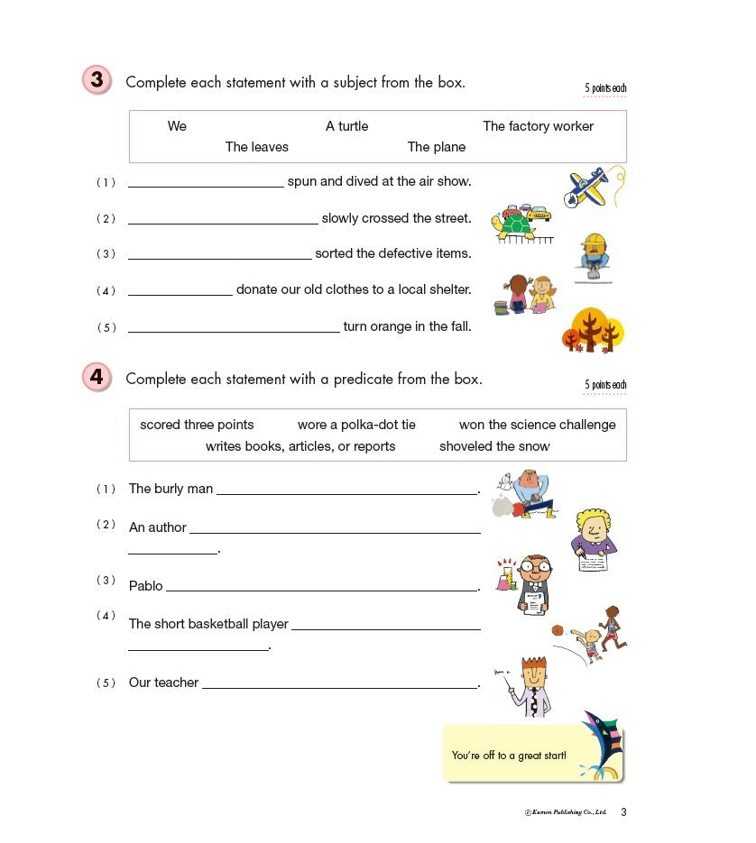 Writing - Year 4