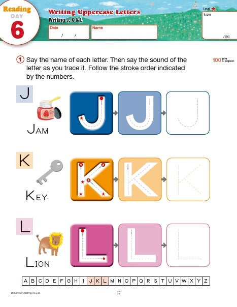 Summer Review & Prep: K-1