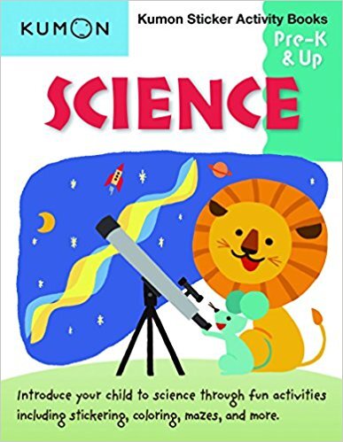 Science - Pre K & Up: Sticker Activity Book