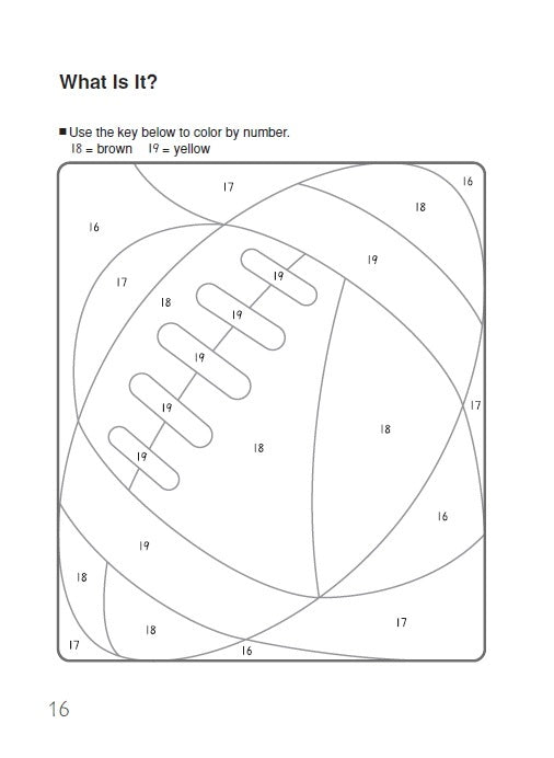 My Book of Number Games 1-70