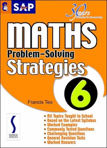 SAP Maths Problem-Solving Strategies Book 6