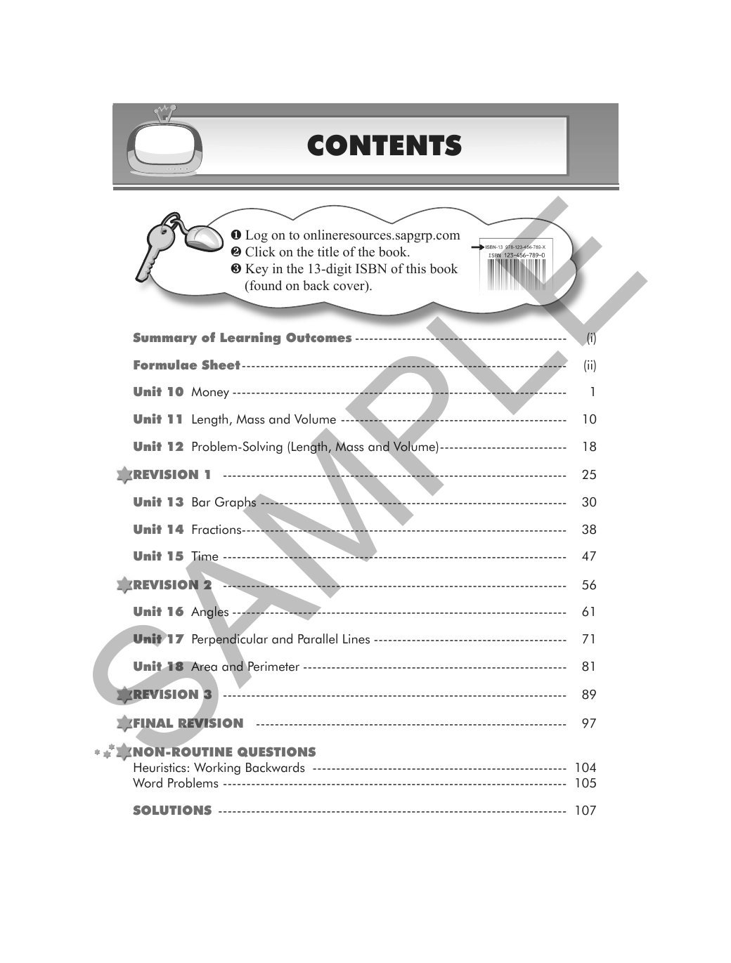 Learning Maths 3B sample page