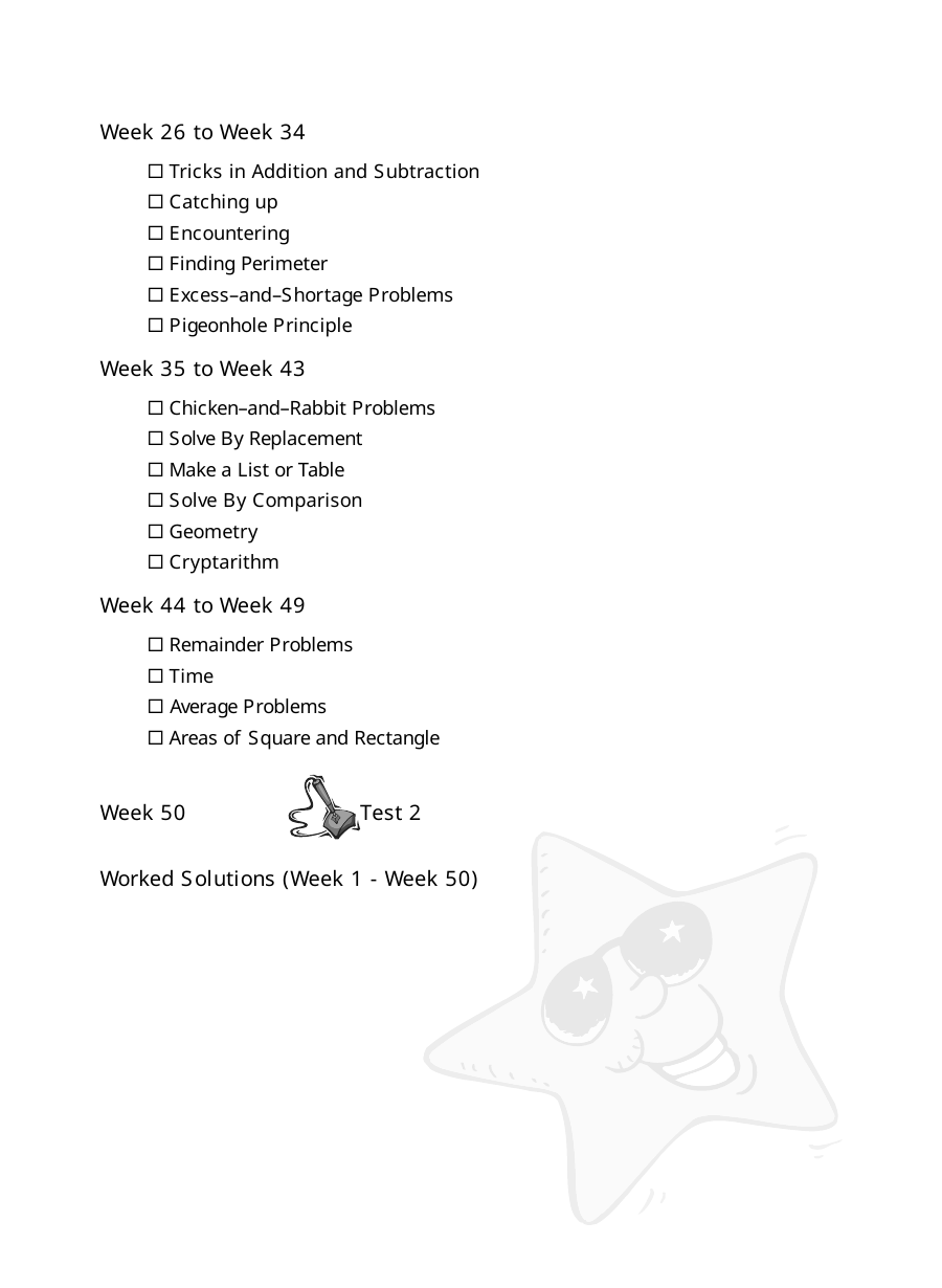 Olympiad Maths Trainer 3 sample page