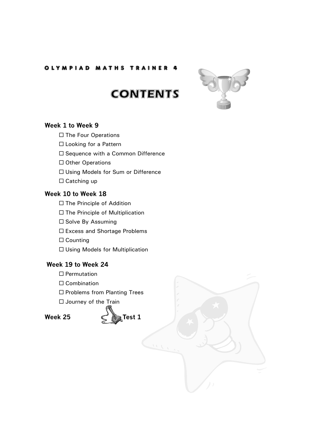Olympiad Maths Trainer 4 sample page