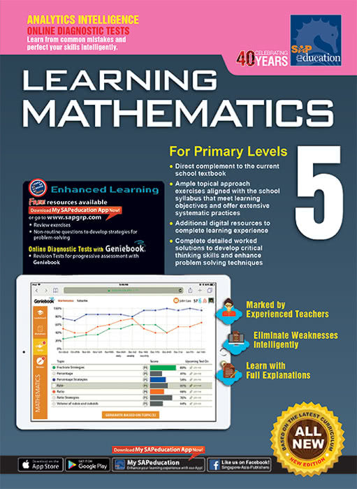 Learning Mathematics for Primary 5 + Geniebook