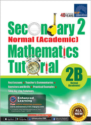Secondary 2 Normal (Academic) Mathematics Tutorial 2B