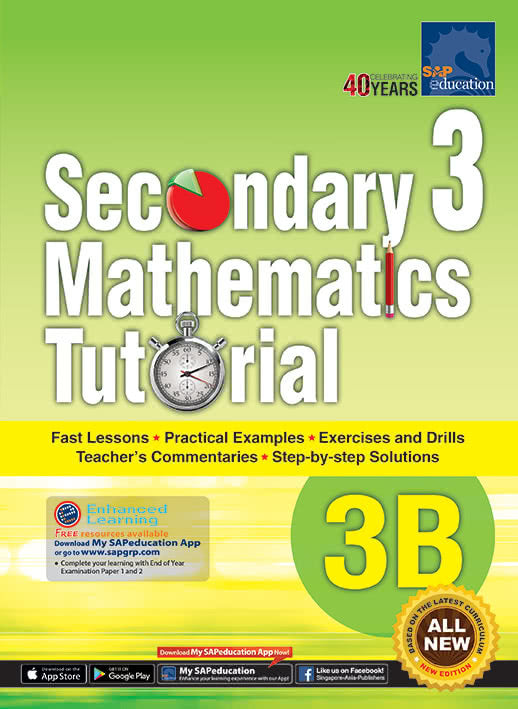 Secondary 3 Mathematics Tutorial 3B