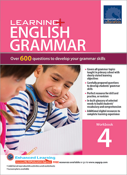Learning+ English Grammar Workbook 4