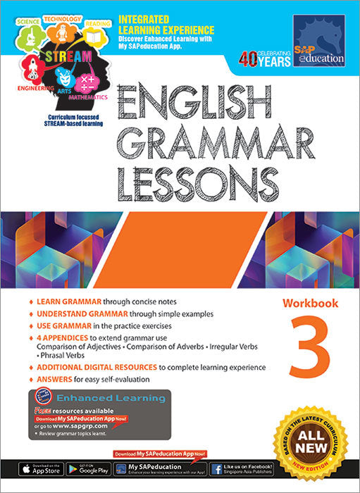 English Grammar Lessons Workbook 3