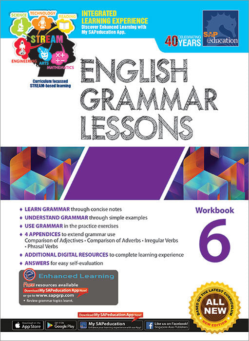 English Grammar Lessons Workbook 6