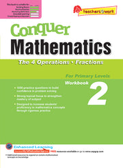 Conquer Mathematics Book 2: The 4 Operations, Fractions