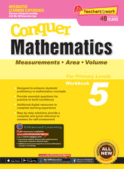 Conquer Mathematics Book 5: Measurements, Area, Volume