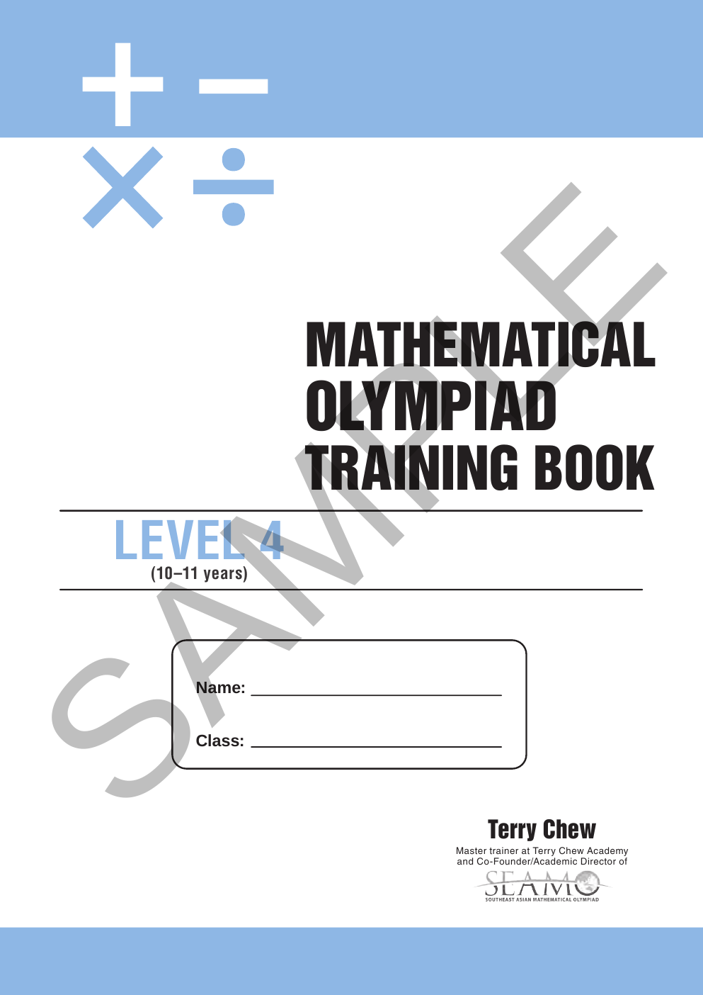 Mathematical Olympiad Training Book - Level 4 (ages 10–11) sample page
