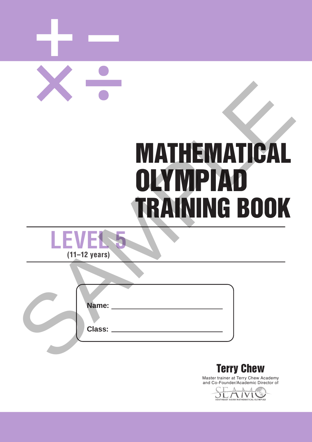 Mathematical Olympiad Training Book - Level 5 (ages 10–11) sample page