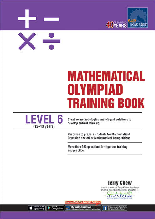 Mathematical Olympiad Training Book Level 6 (ages 12 13)