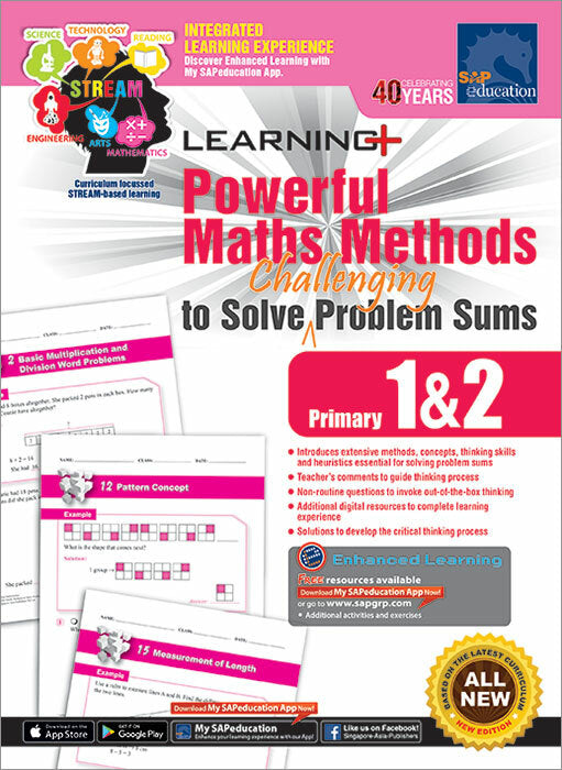 Learning+ Powerful Maths Methods to Solve Challenging Problems Sums Primary 1&2