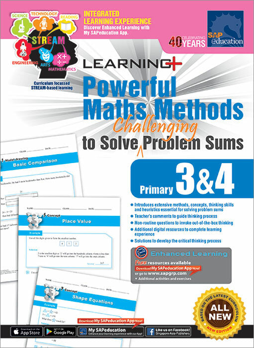 Learning+ Powerful Maths Methods to Solve Challenging Problems Sums Primary 3&4