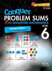 Conquer Problem Sums A* in Singapore Maths Level 6 Standard