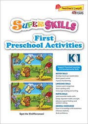 Super Skills First Preschool Activities Kindergarten 1