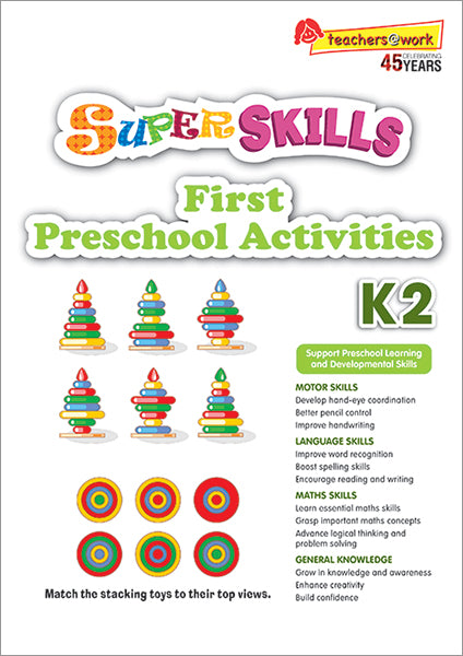 Super Skills First Preschool Activities Kindergarten 2