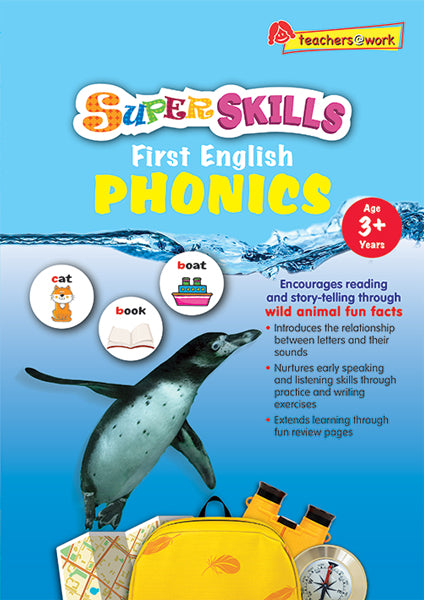 Super Skills First English Phonics (Age 3+ Years)