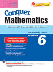 Conquer Mathematics Book 6: Fractions, Percentage, Ratio