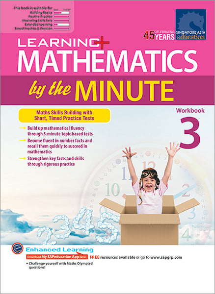 Learning+ Mathematics by the Minute Workbook 3