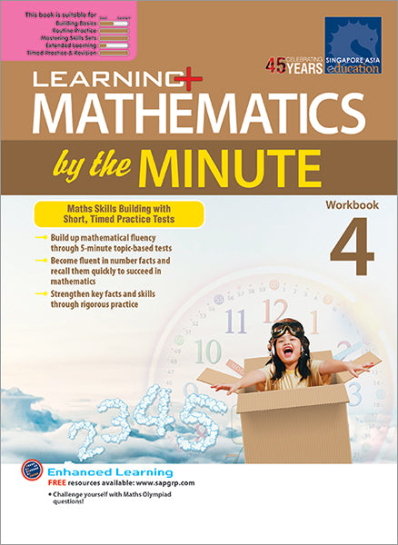 Learning+ Mathematics by the Minute Workbook 4