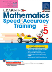 Learning+ Mathematics Speed & Accuracy Training Book 5