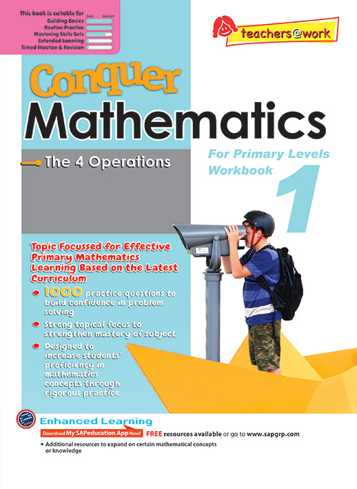 Conquer Mathematics Book 1: The 4 Operations