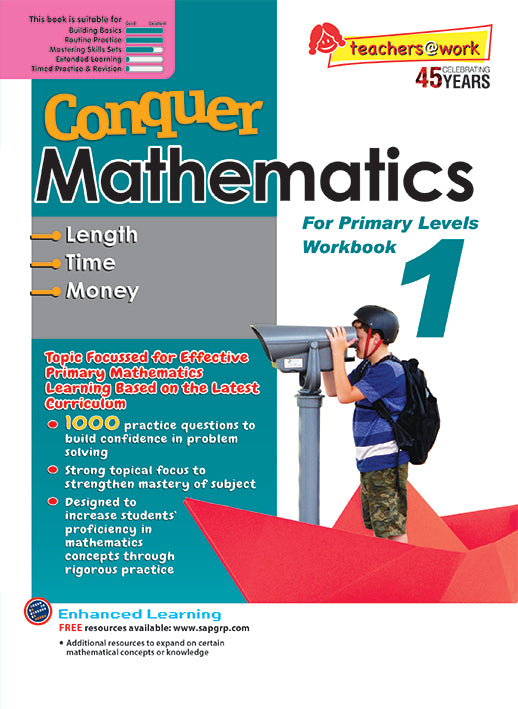 Conquer Mathematics Book 1: Length, Time, Money