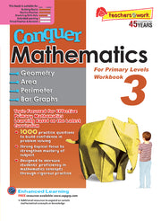 Conquer Mathematics Book 3: Geometry, Area, Perimeter, Bar Graphs