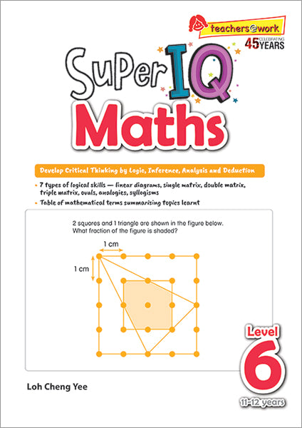 Super IQ Maths Level 6 (11-12 years)