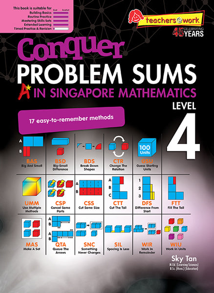 Conquer Problem Sums A* in Singapore Maths Level 4