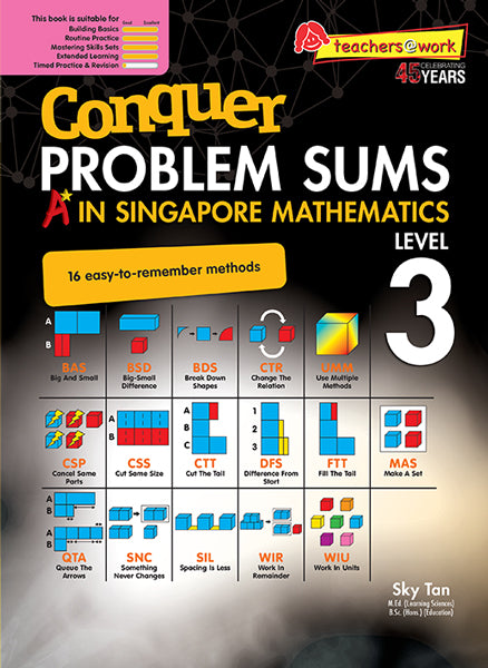 Conquer Problem Sums A* in Singapore Maths Level 3